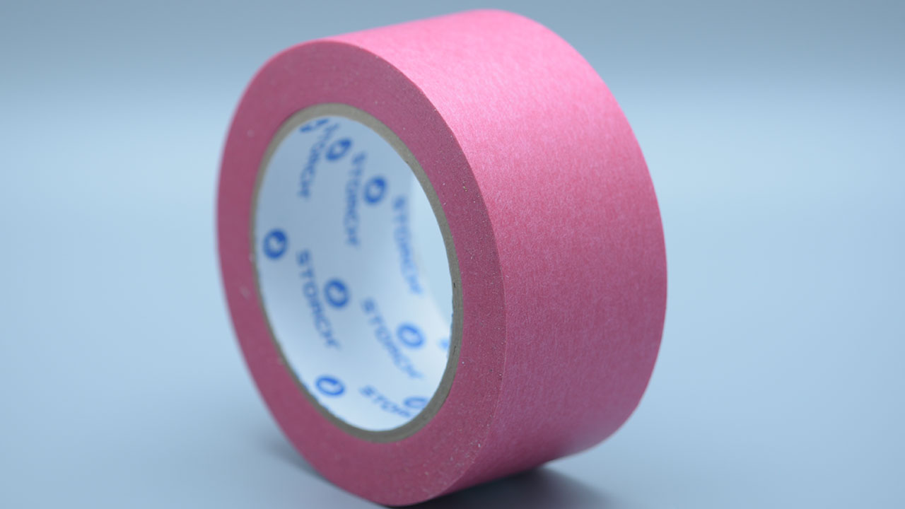 49 32 30 Гладкая розовая малярная лента Sunnypaper Premium 30мм х 50м - Фото 1