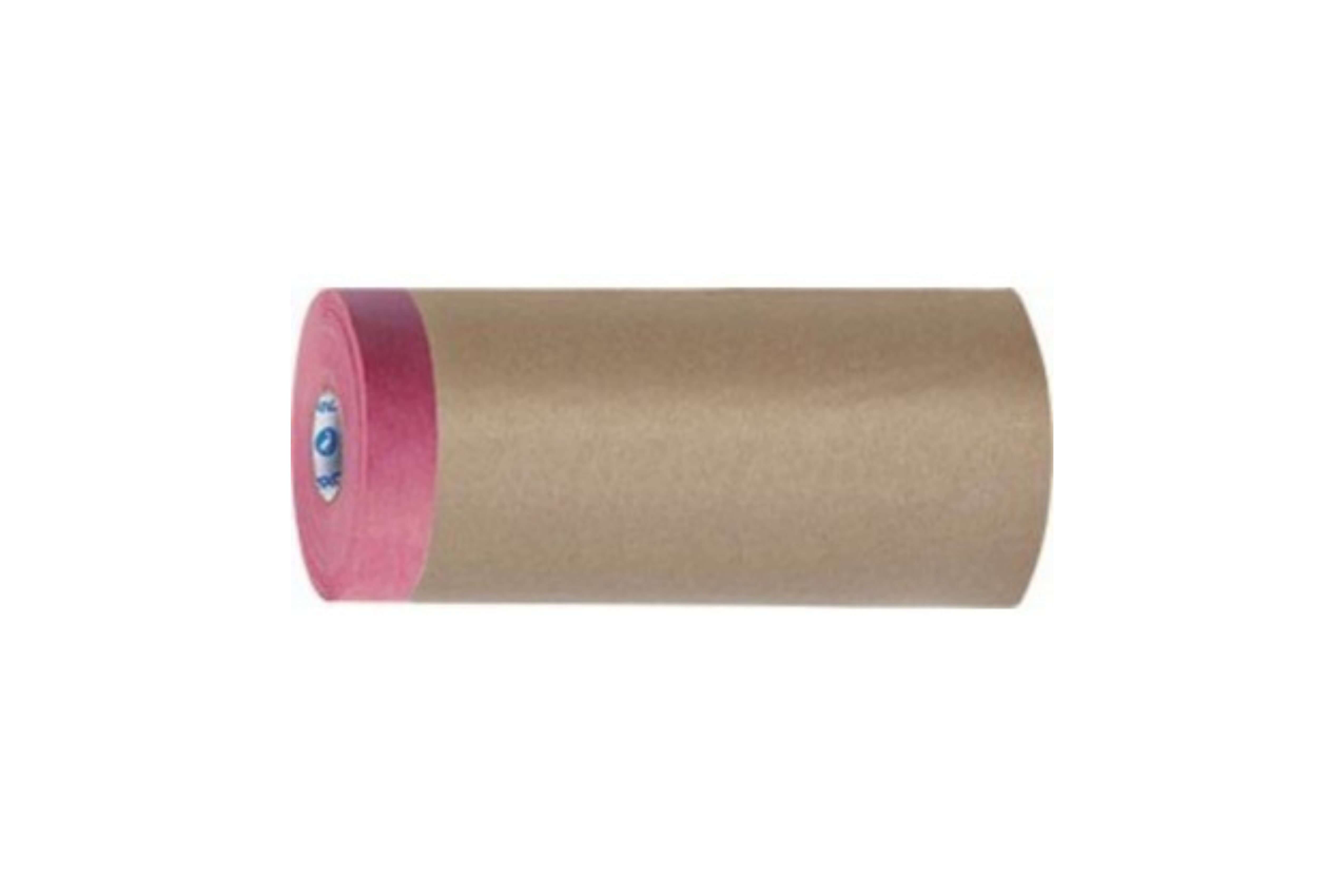 48 78 30 Укрывочная бумага с розовой клейкой лентой CQ Papier 300мм x 25м
